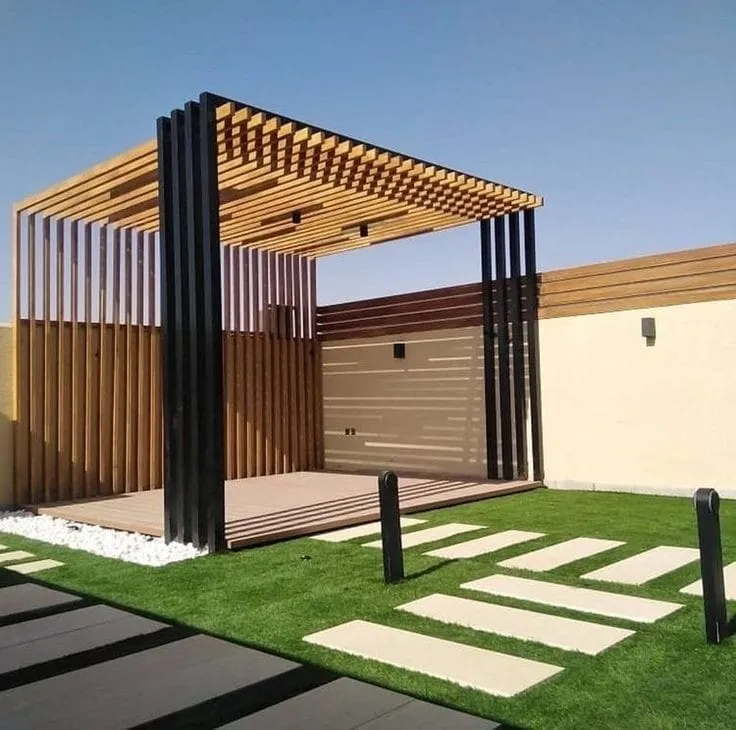 بناء وتركيب برجولات وجلسات في جدة